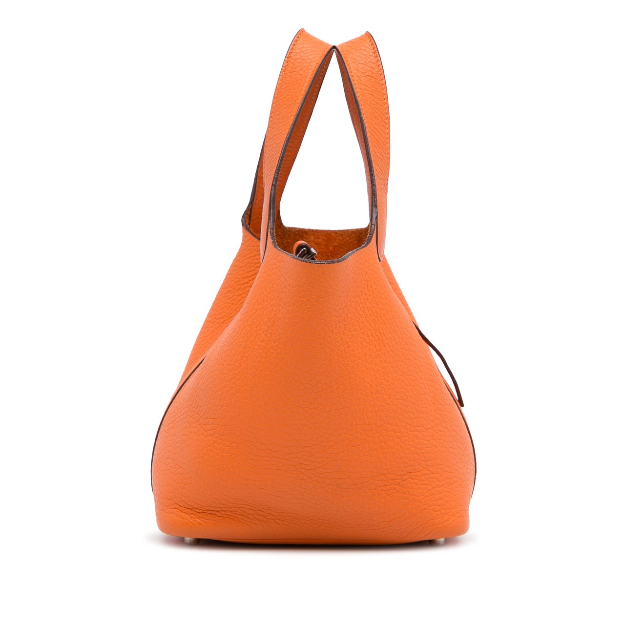 Hermès Clemence Picotin Lock 18 Oranje