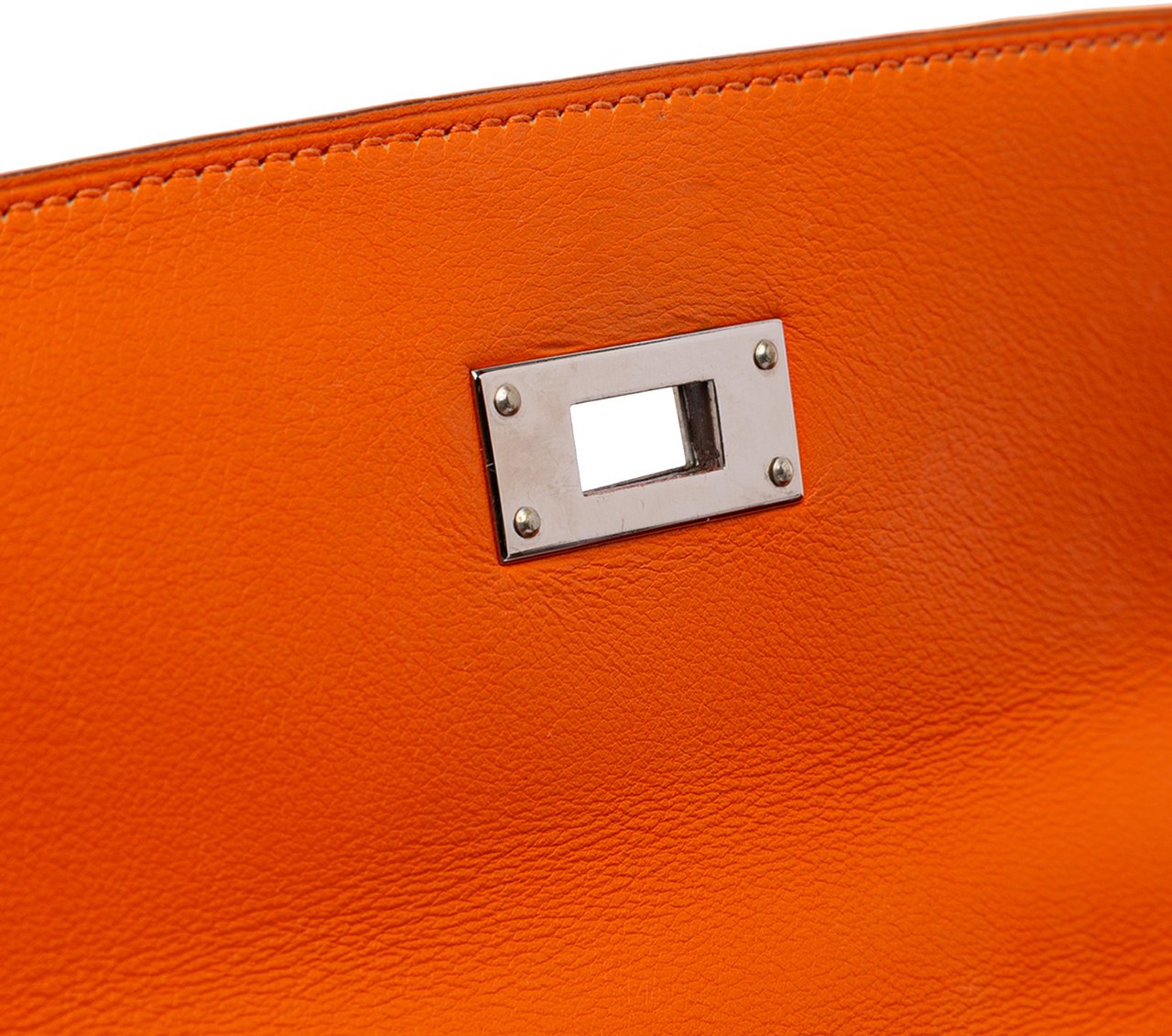 Hermès Swift Kelly II Retourne 35 Oranje