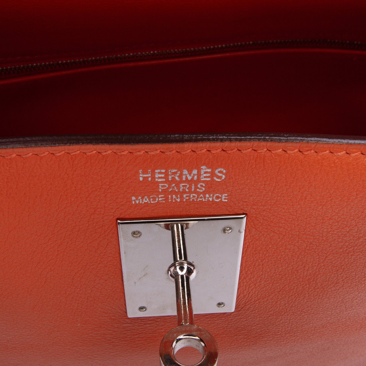 Hermès Swift Kelly II Retourne 35 Oranje