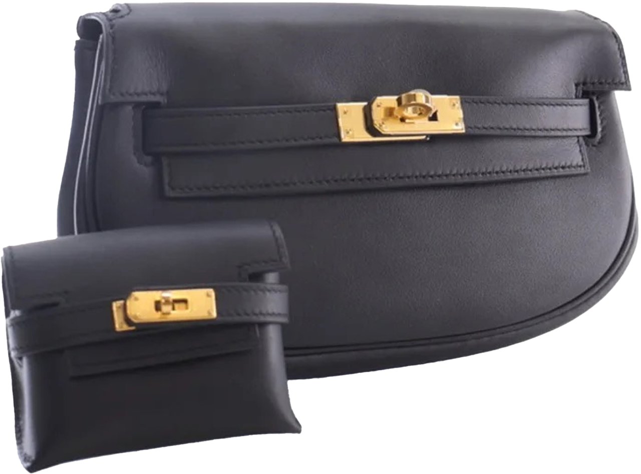 Hermès Swift Kelly Moove Zwart