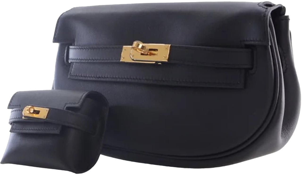 Hermès Swift Kelly Moove Zwart