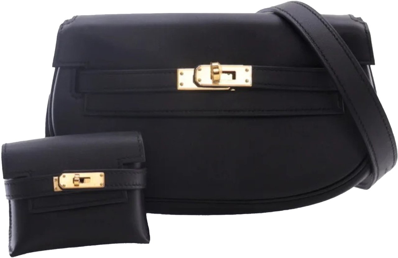 Hermès Swift Kelly Moove Zwart