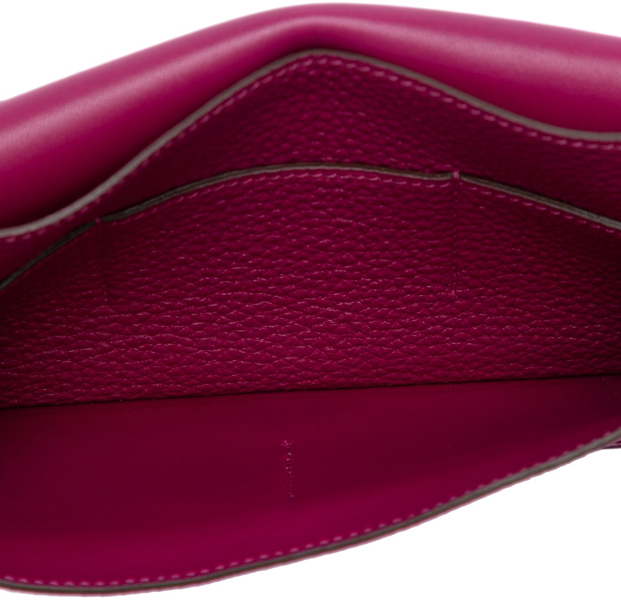 Hermès Togo Dogon Duo Wallet GM Paars