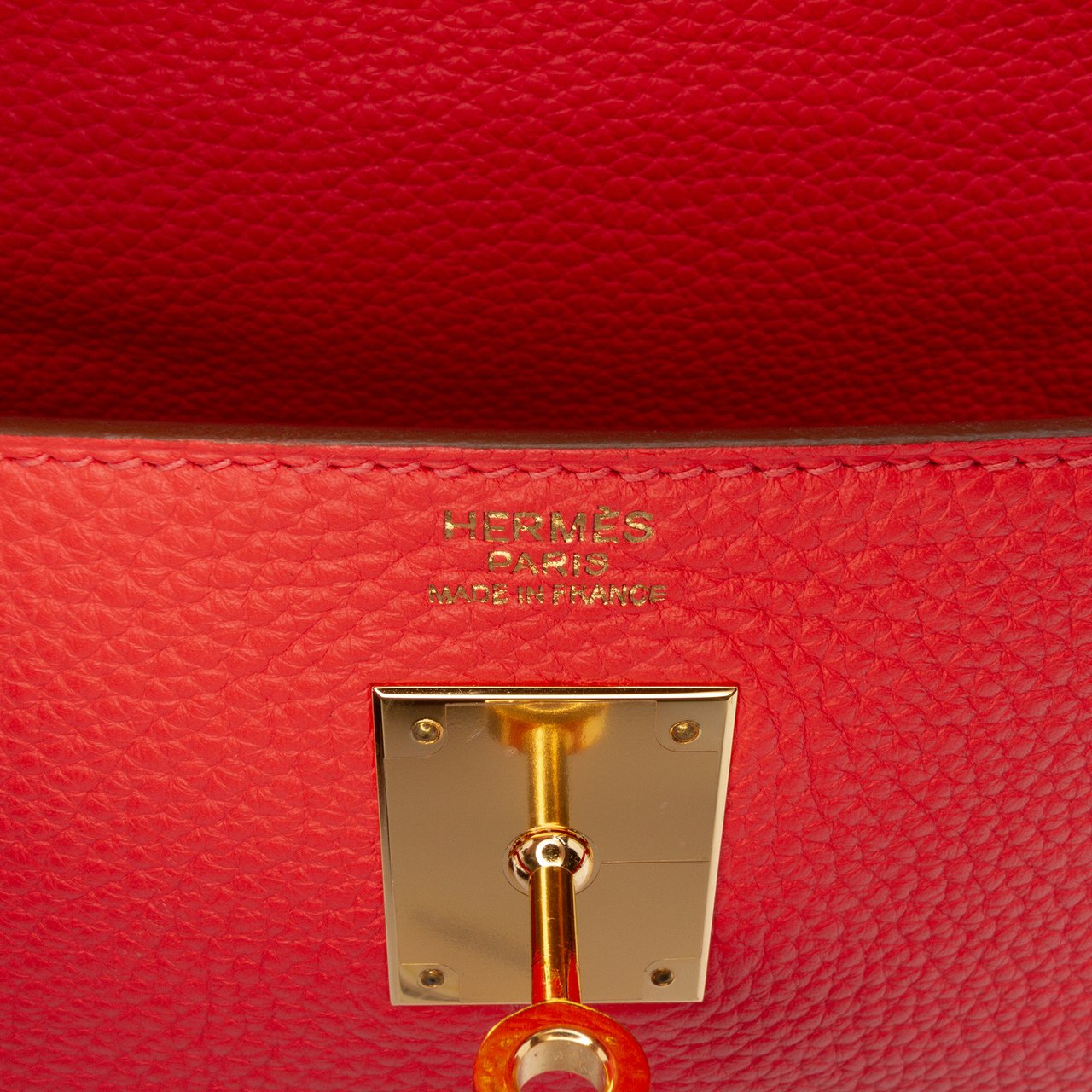 Hermès Togo Kelly II Retourne 32 Rood