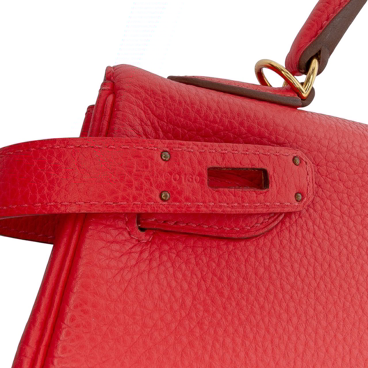 Hermès Togo Kelly II Retourne 32 Rood