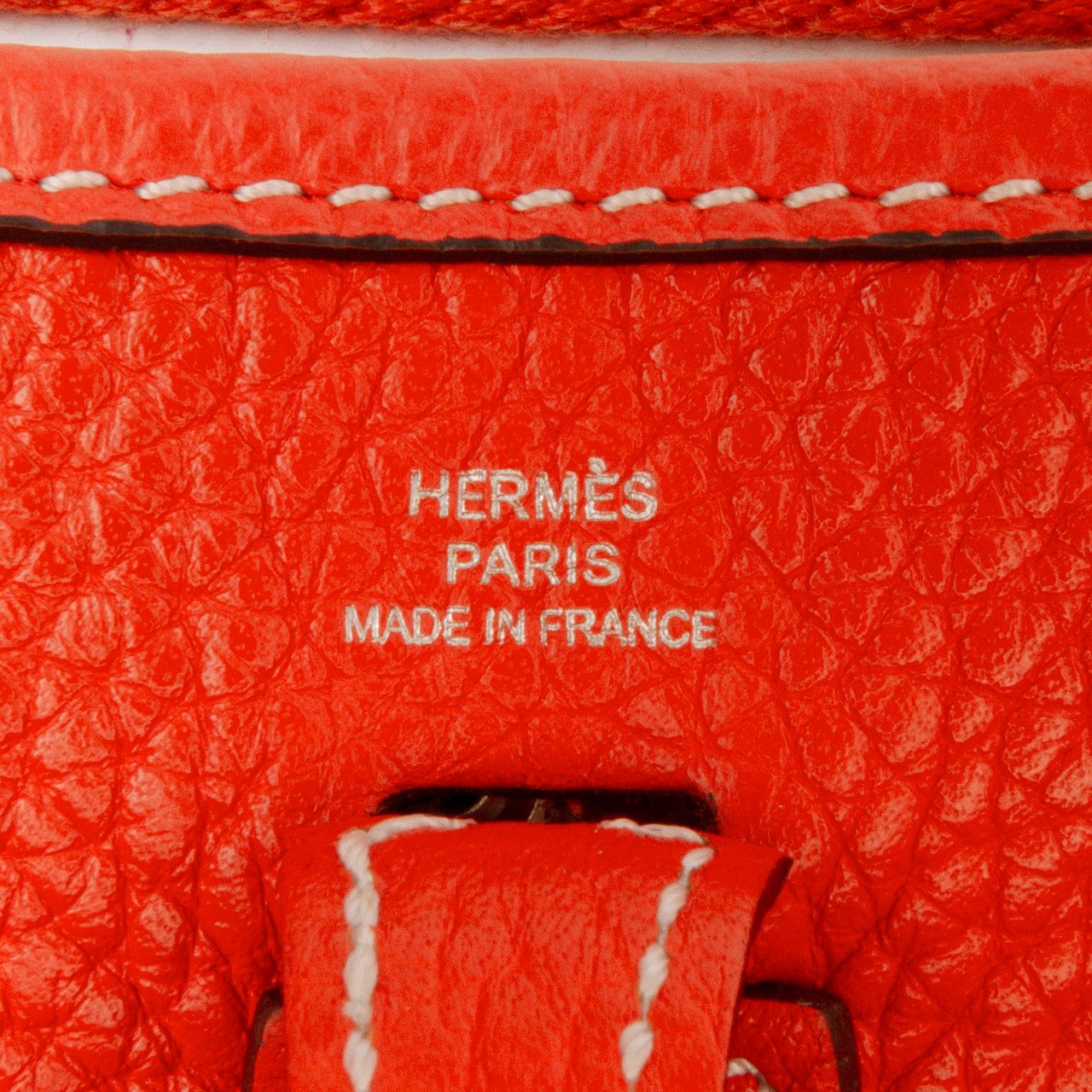 Hermès Clemence Evelyne TPM 16 Oranje