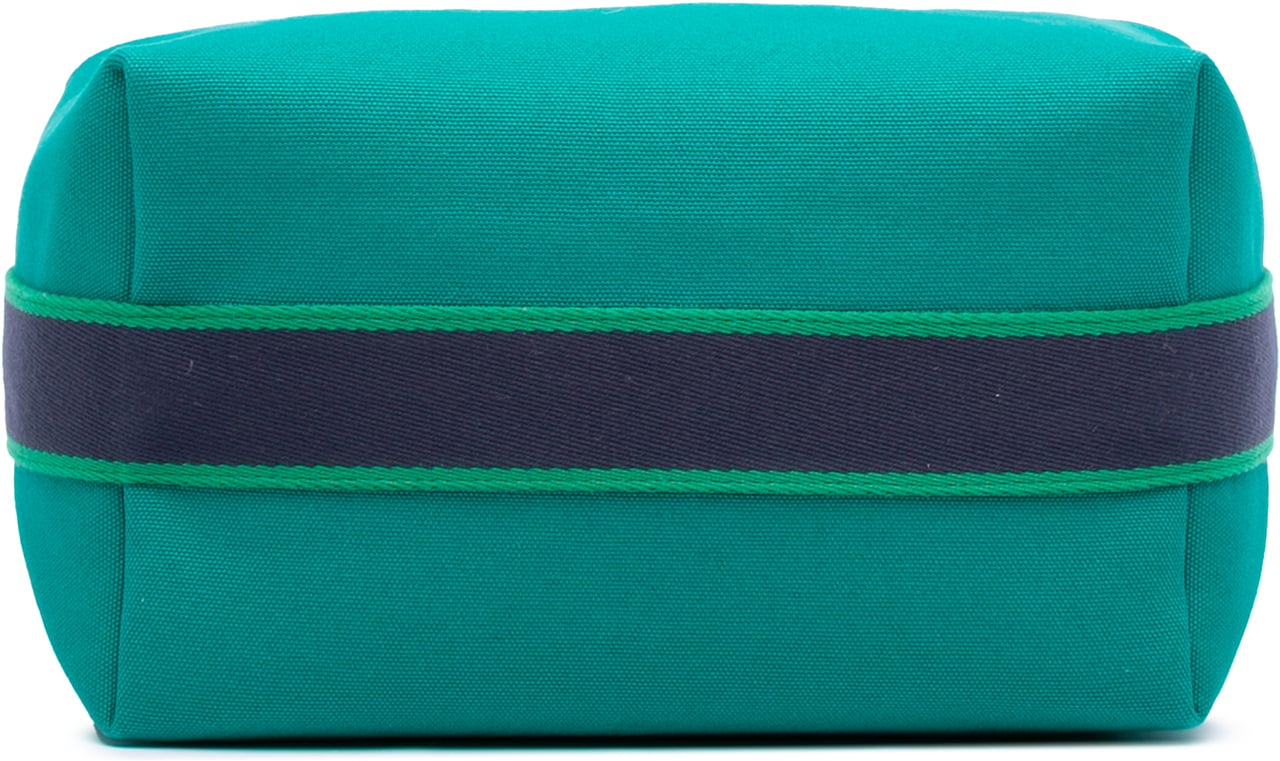 Hermès Large Canvas Bride A Brac Case Groen