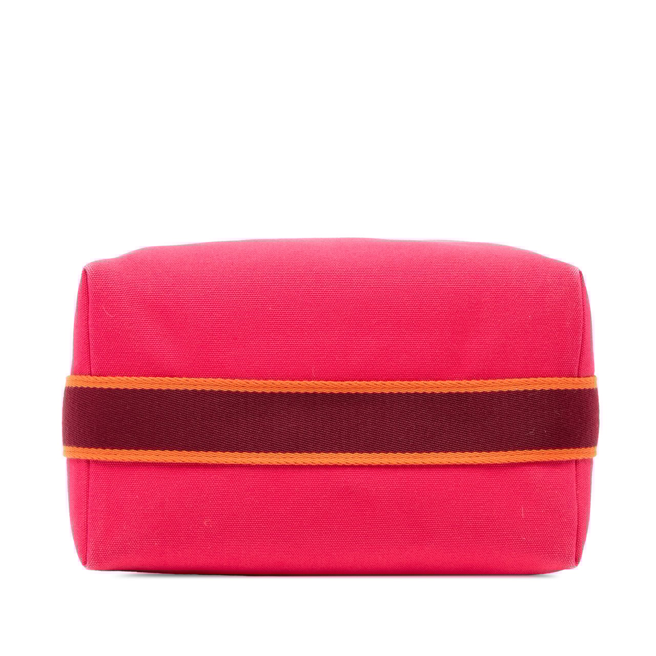 Hermès Large Toile Bride A Brac Case Roze