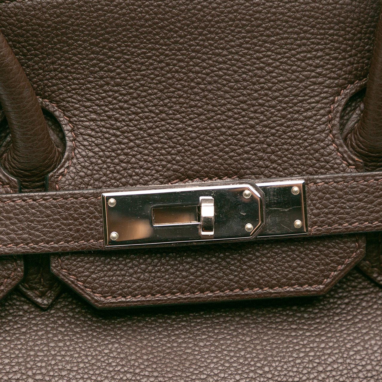 Hermès Togo Birkin Retourne 35 Bruin