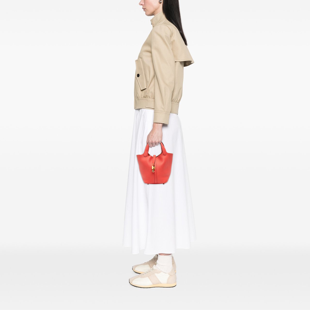 Hermès Clemence Picotin Lock 18 Rood