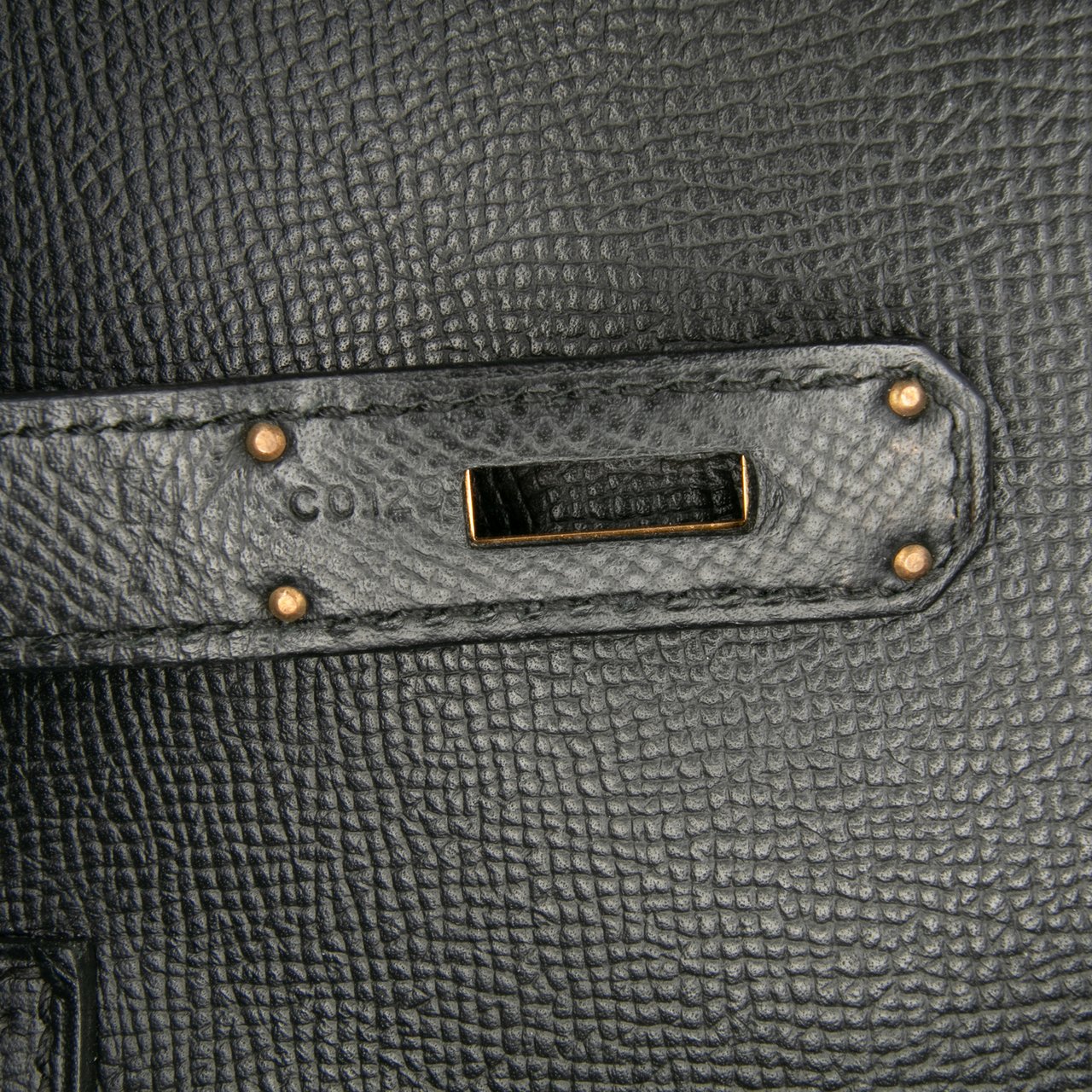 Hermès Epsom Birkin Retourne 35 Zwart