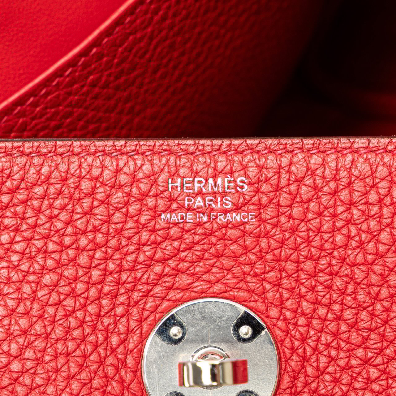 Hermès Clemence Lindy 30 Rood