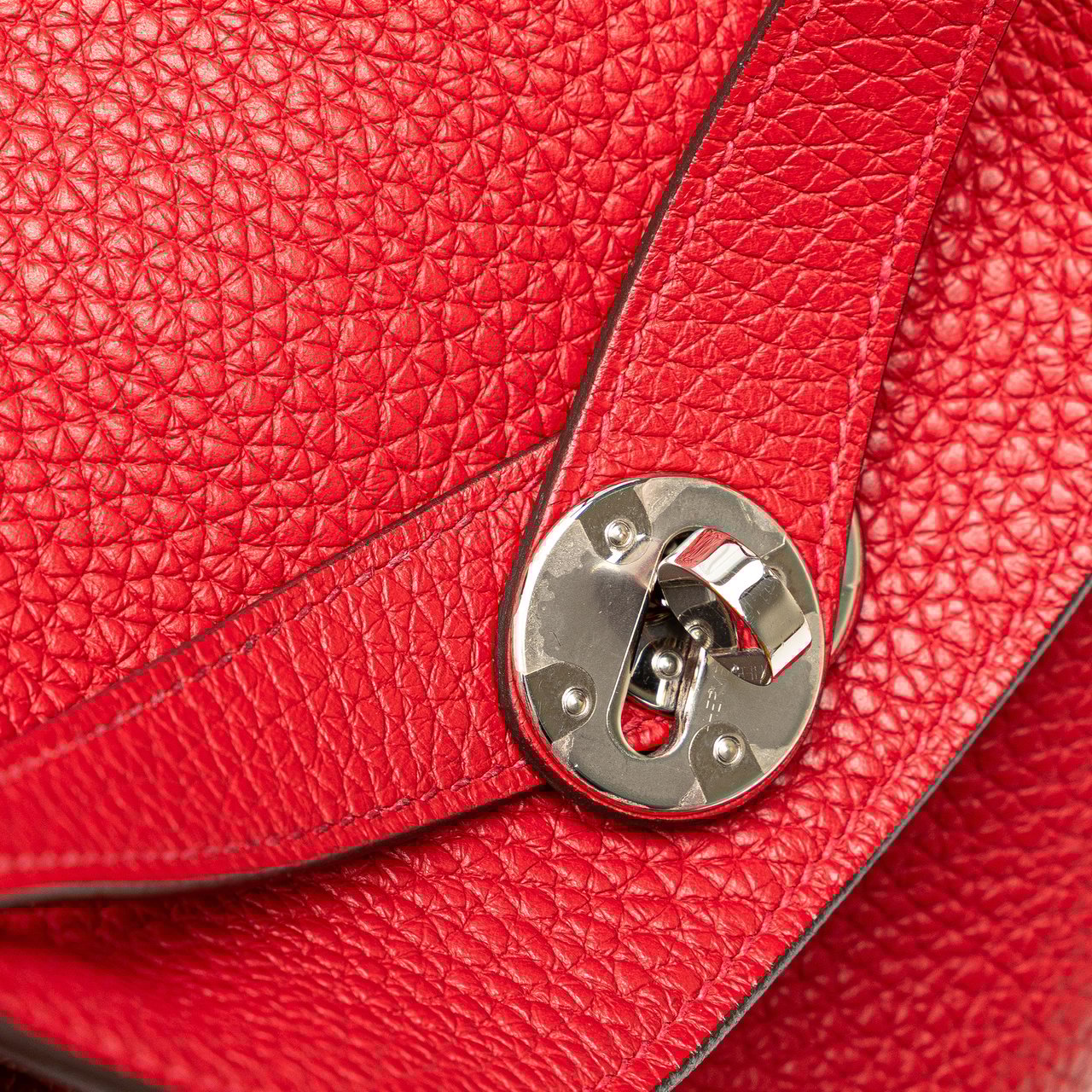 Hermès Clemence Lindy 30 Rood