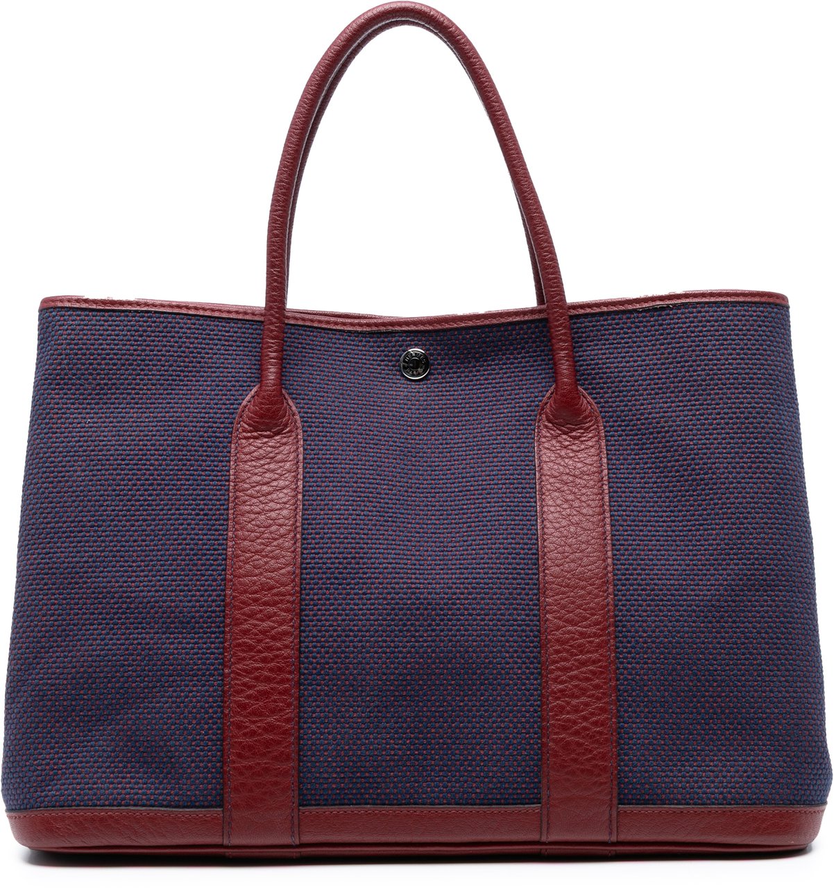 Hermès Toile and Negonda Garden Party 36 Blauw