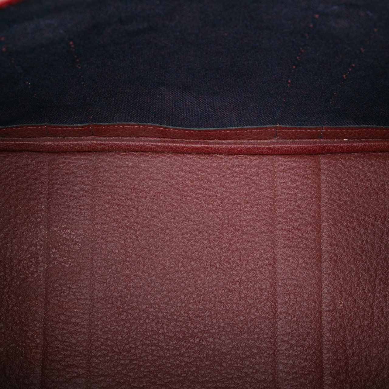 Hermès Toile and Negonda Garden Party 36 Blauw