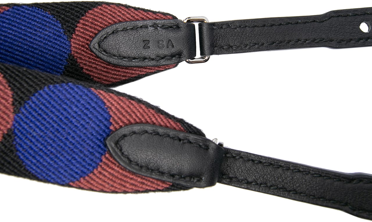 Hermès Sangle Flipperball 25 mm To Go Bag Strap Zwart