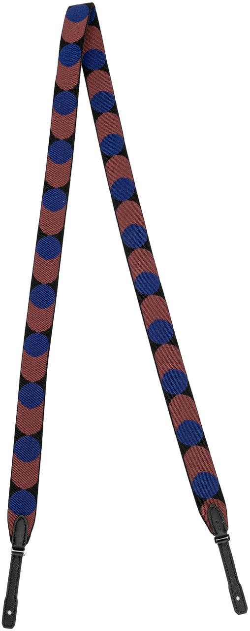 Hermès Sangle Flipperball 25 mm To Go Bag Strap Zwart