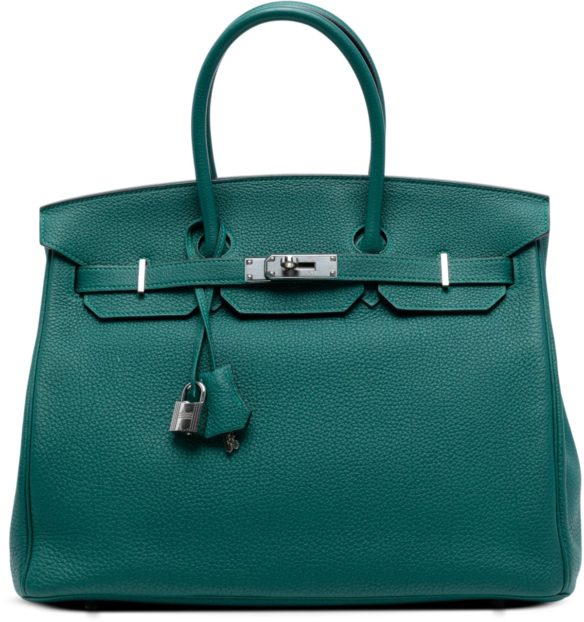 Hermès Togo Birkin Retourne 35 Groen