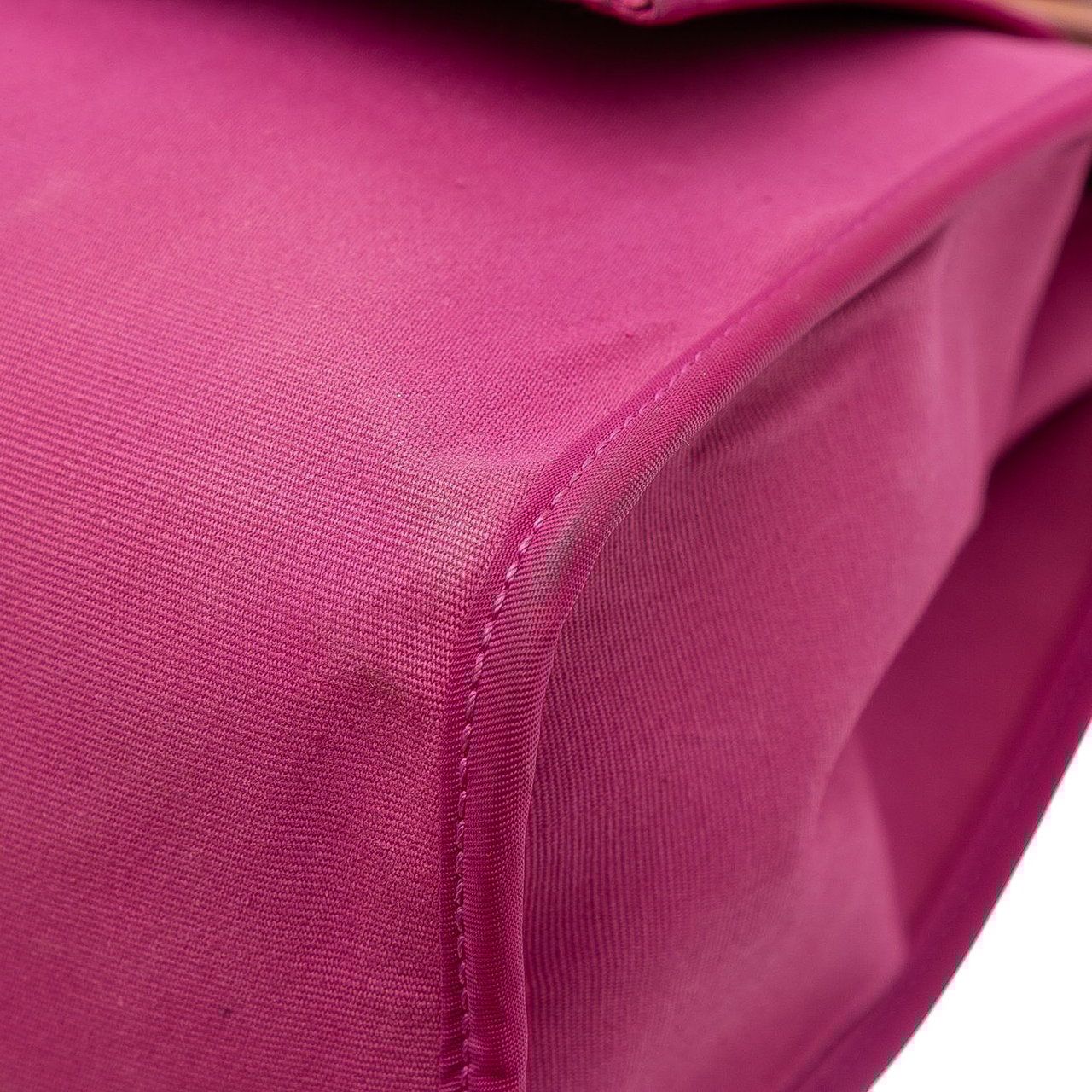 Hermès Toile Herbag Zip 31 Roze