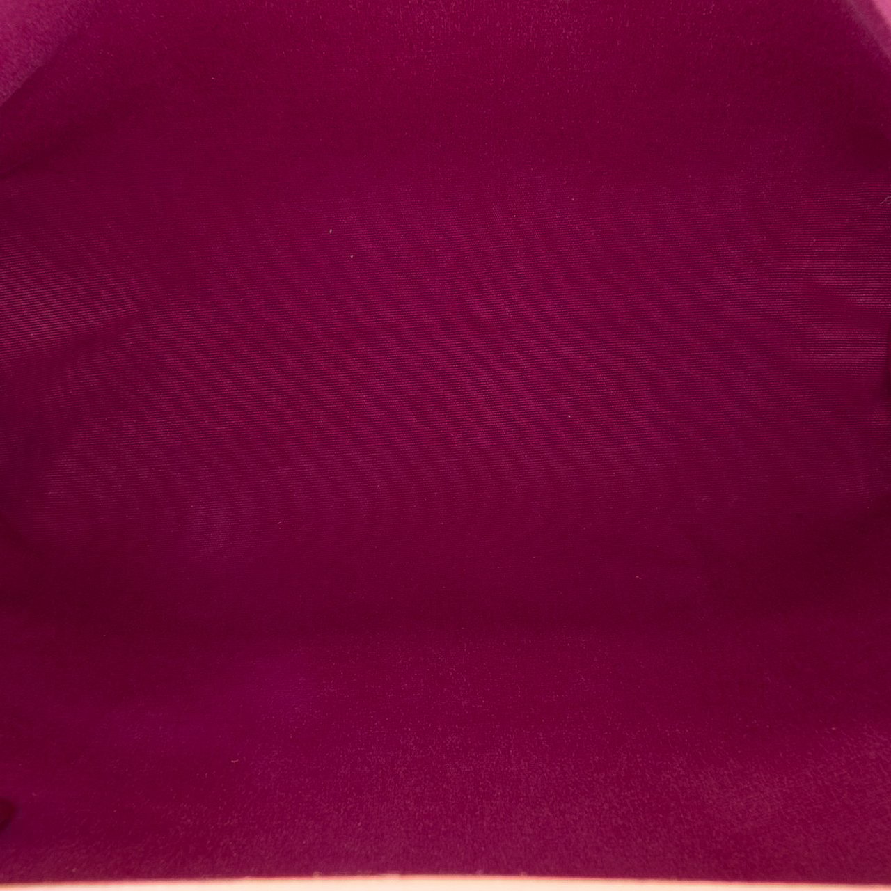 Hermès Toile Herbag Zip 31 Roze