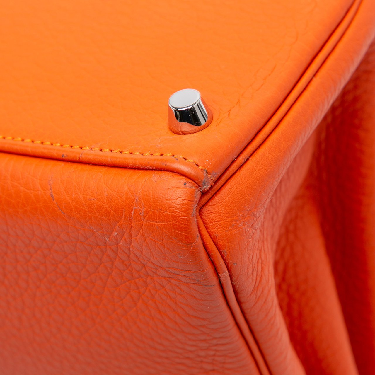 Hermès Togo Kelly II Retourne 28 Oranje