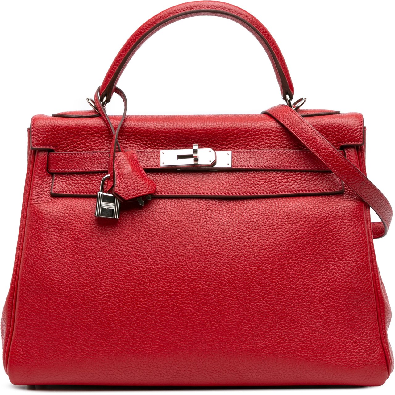 Hermès Togo Kelly II Retourne 32 Rood