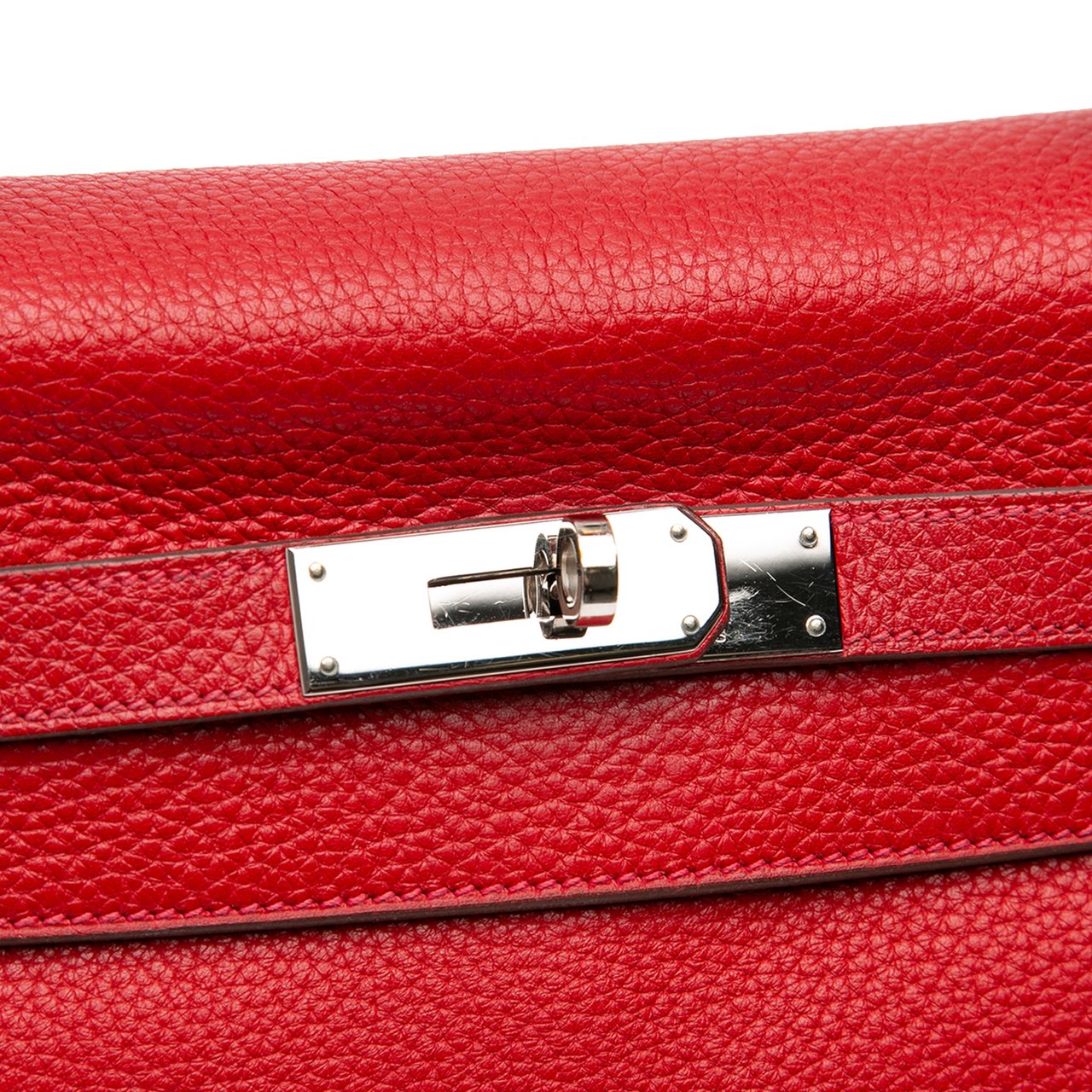 Hermès Togo Kelly II Retourne 32 Rood