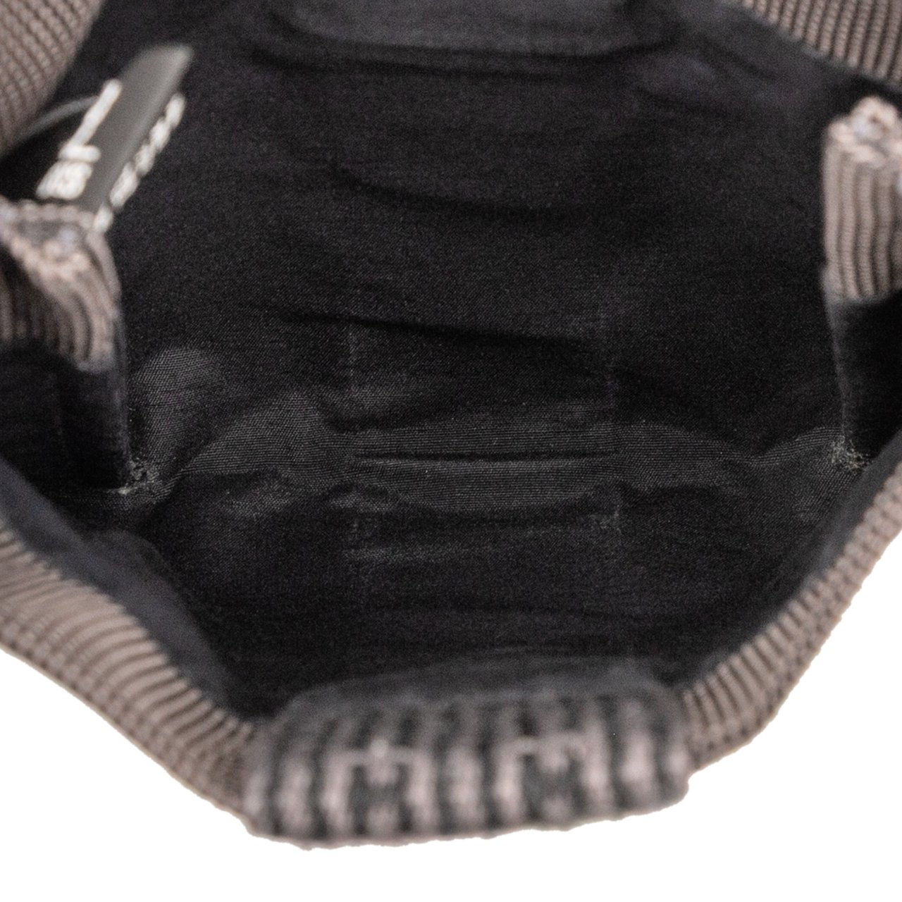 Hermès Canvas Herline Pochette Grijs