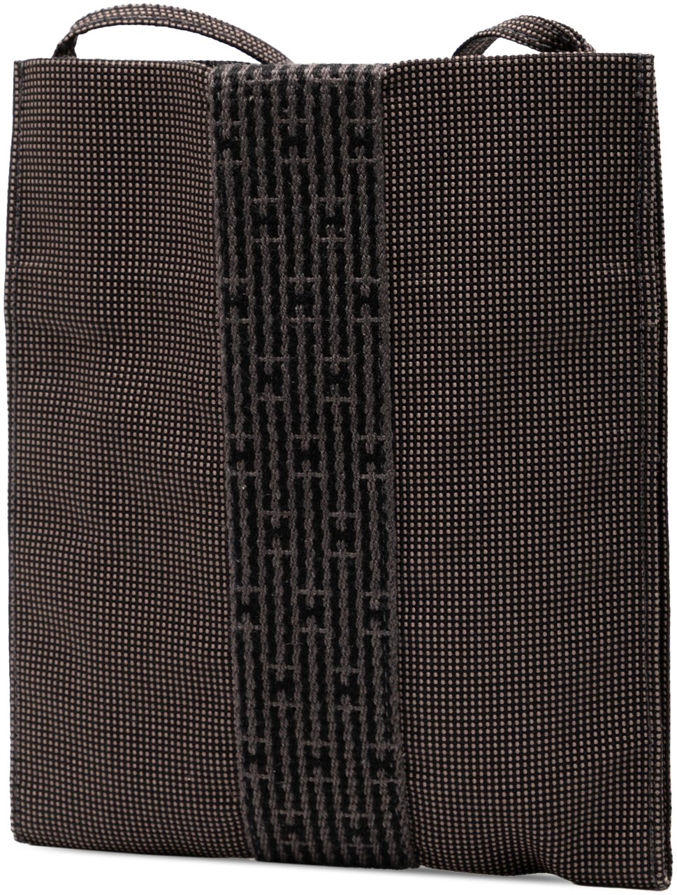 Hermès Canvas Herline Pochette Grijs