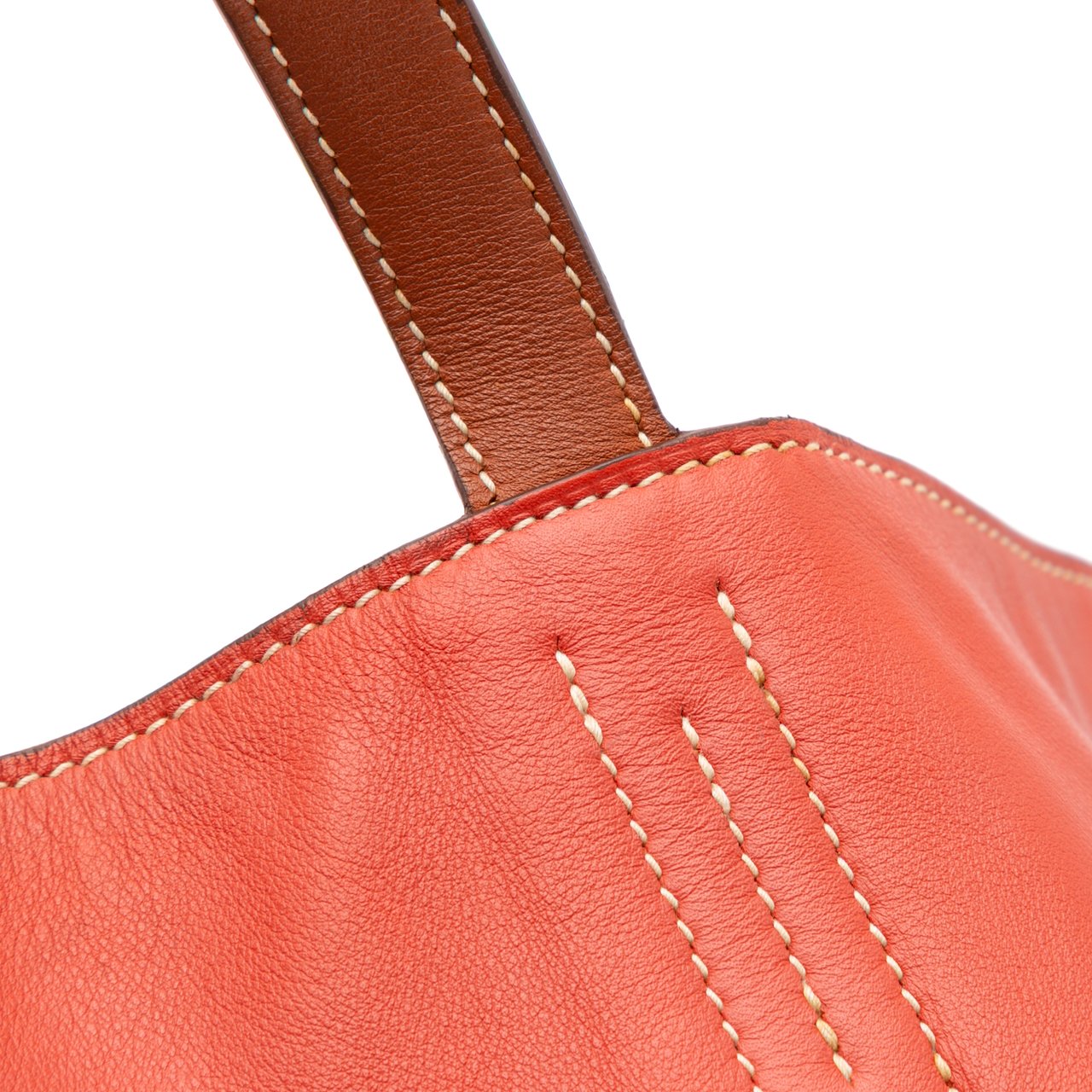 Hermès Multicolor Swift and Veau Sikkim Double Sens 28 Rood