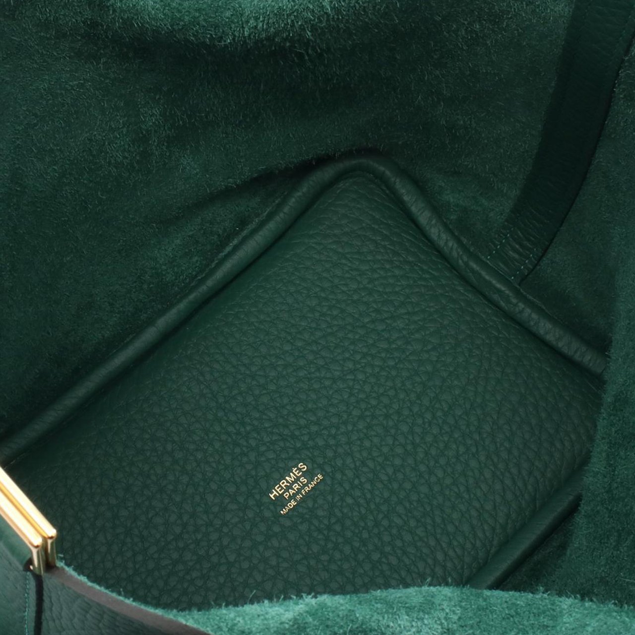 Hermès Clemence Picotin Lock 18 Groen