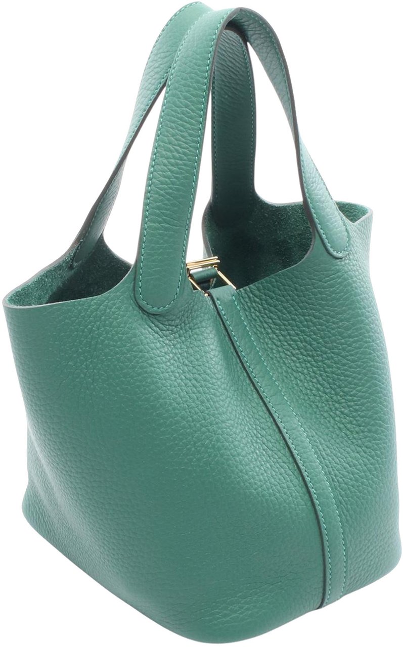 Hermès Clemence Picotin Lock 18 Groen