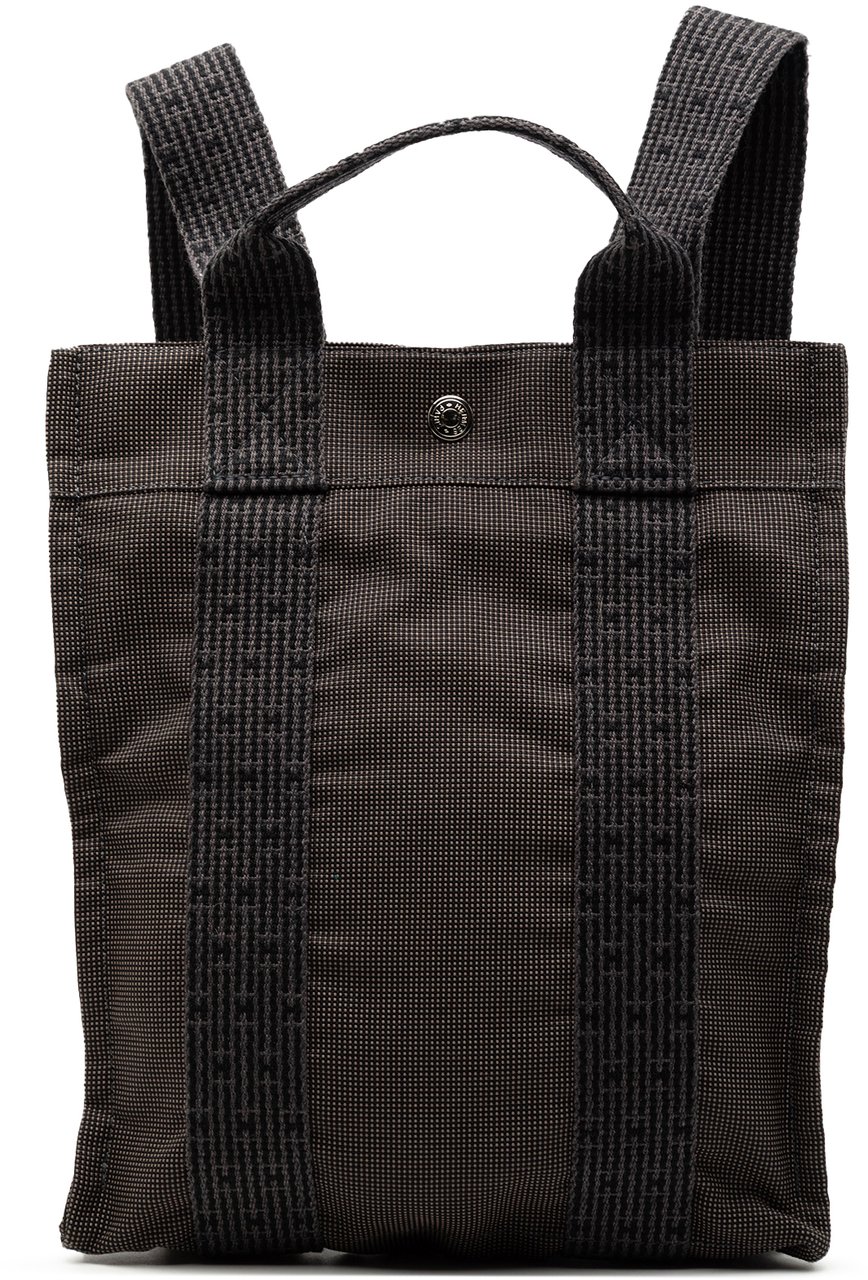 Hermès Canvas Herline Backpack PM Grijs
