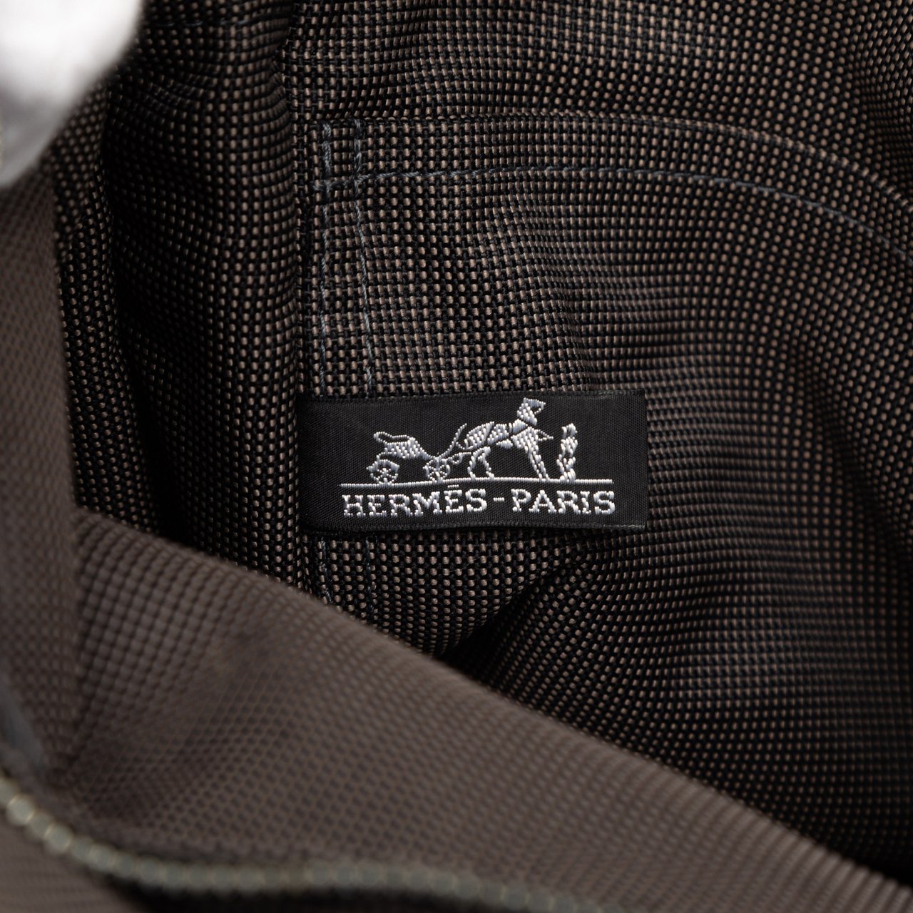 Hermès Canvas Herline Backpack PM Grijs