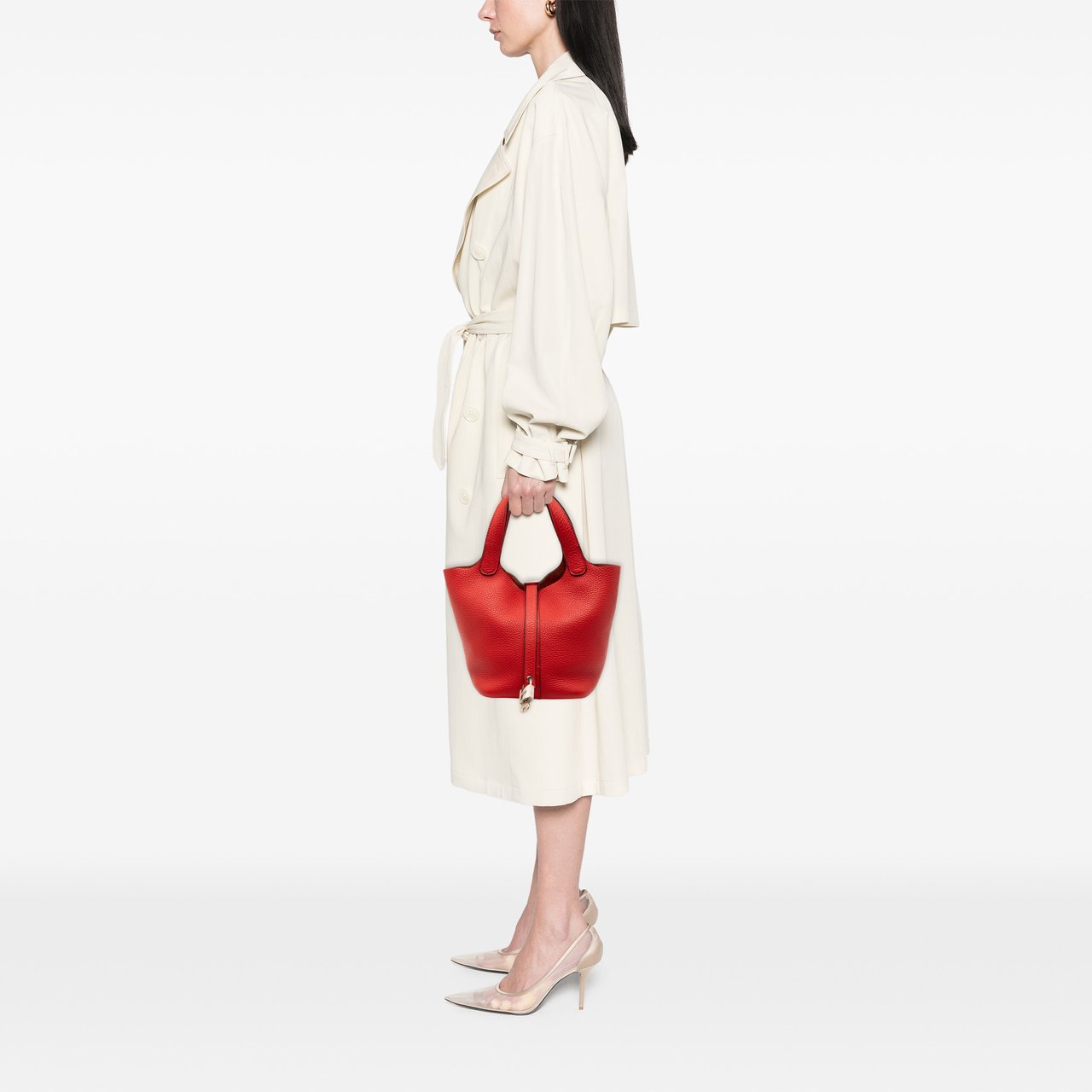 Hermès Clemence Picotin Lock 18 Rood