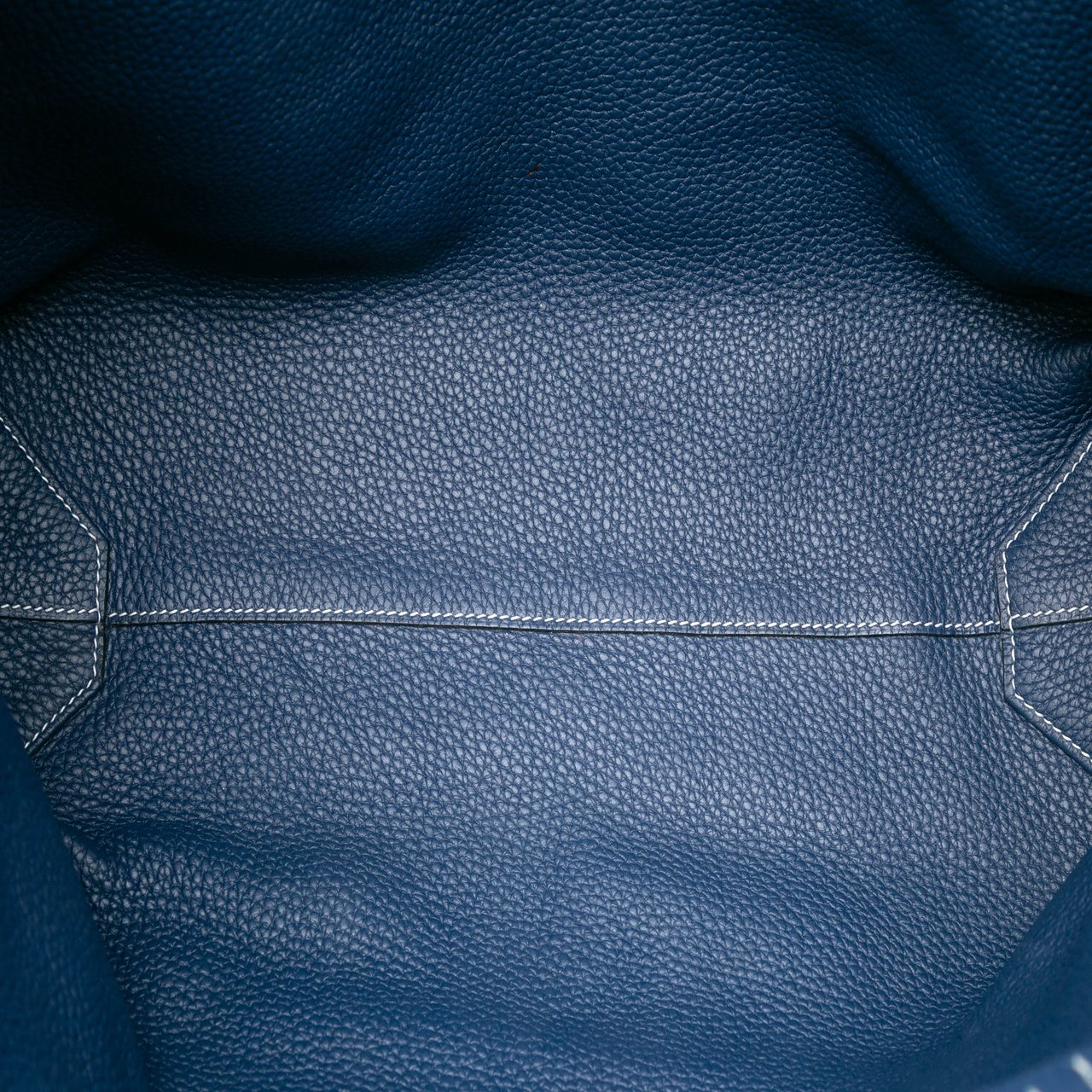 Hermès Clemence Double Sens 36 Blauw