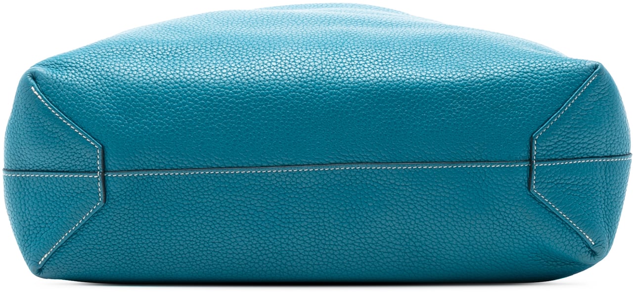 Hermès Clemence Double Sens 36 Blauw