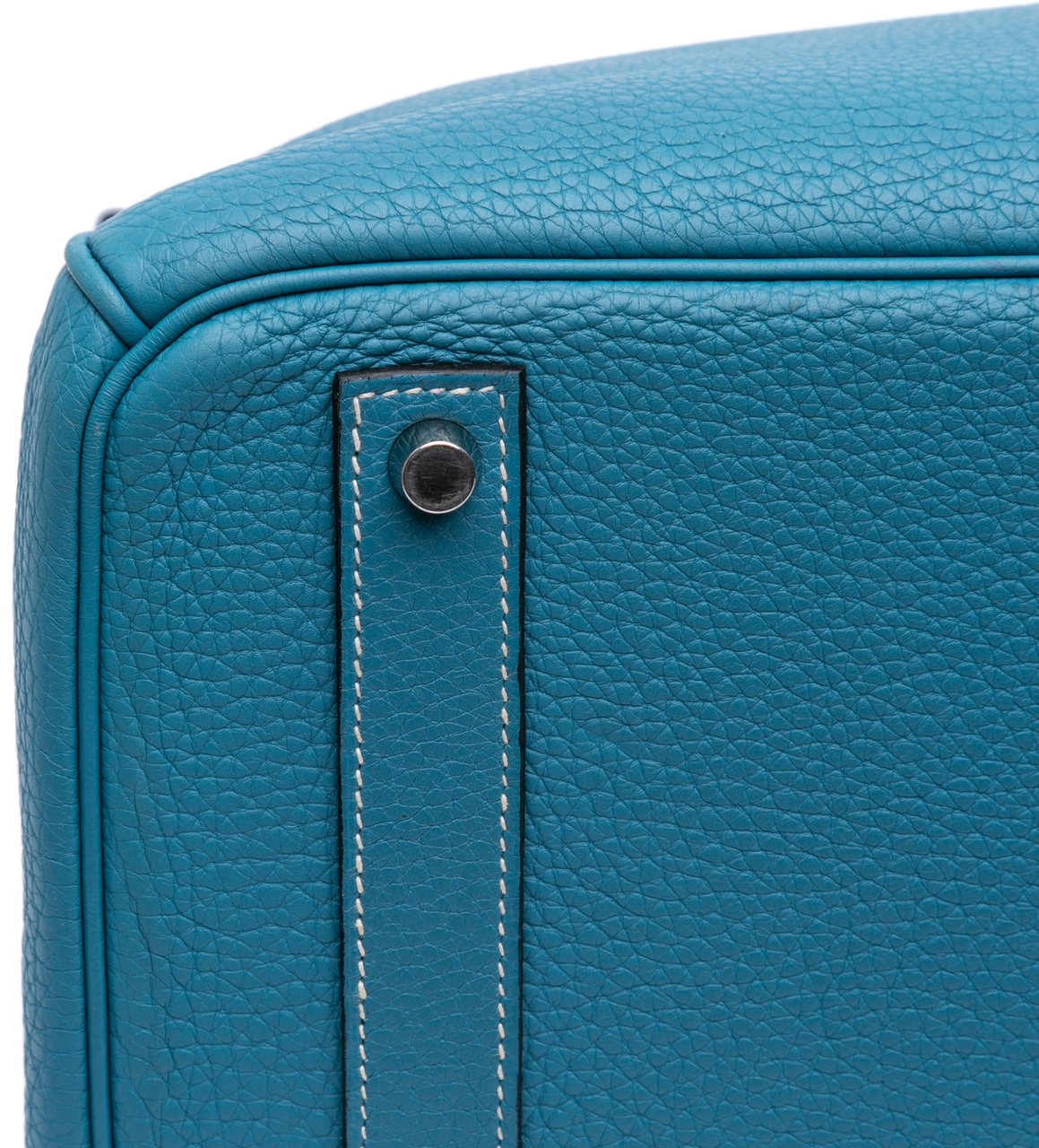 Hermès Togo Birkin Retourne 40 Blauw
