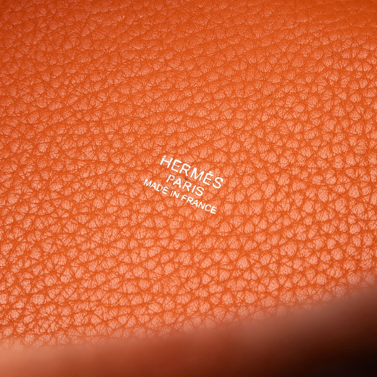 Hermès Clemence Picotin Lock 18 Oranje