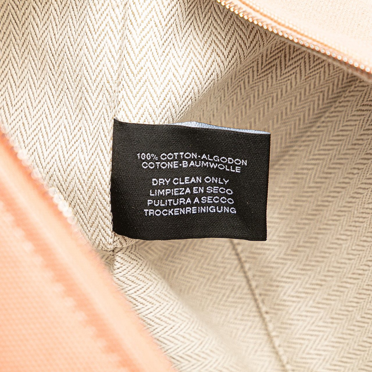 Hermès Small Canvas Bride A Brac Case Roze