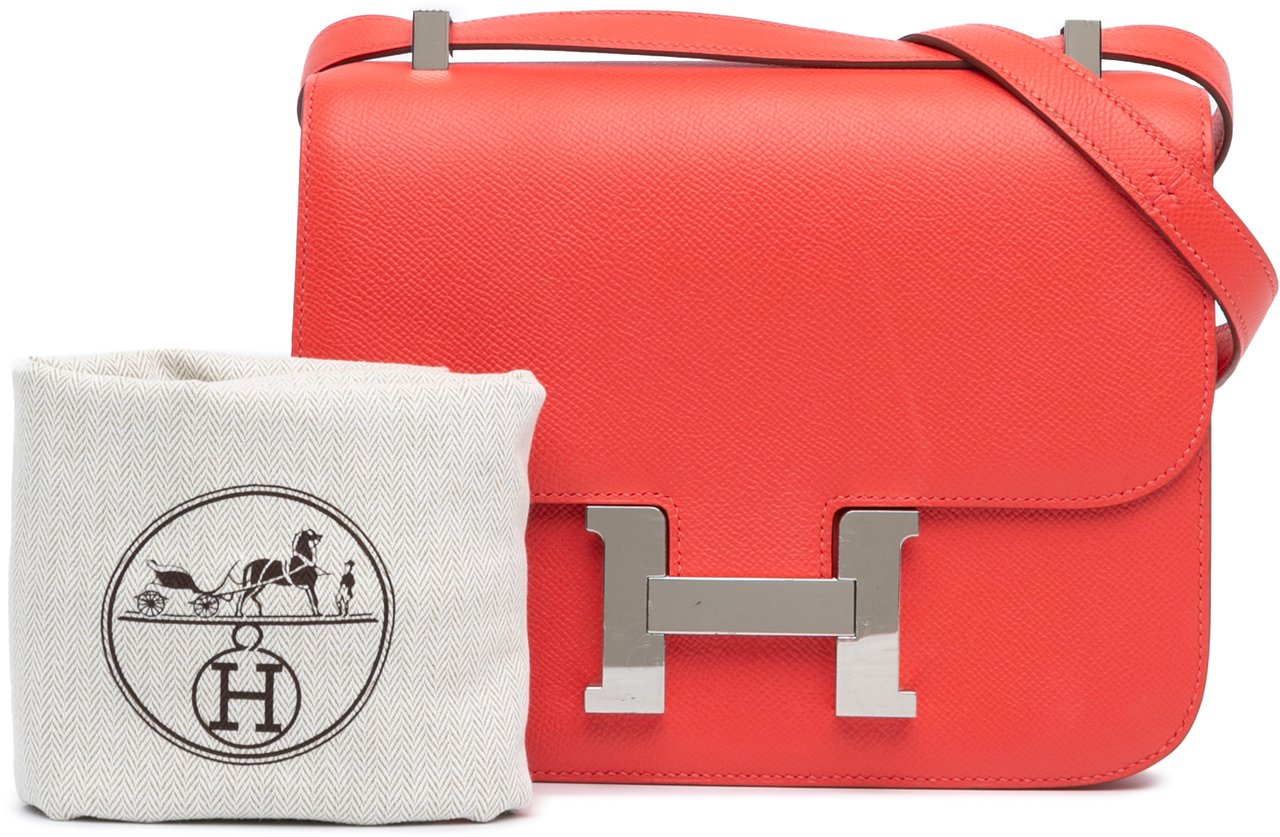 Hermès Epsom Constance 24 Oranje