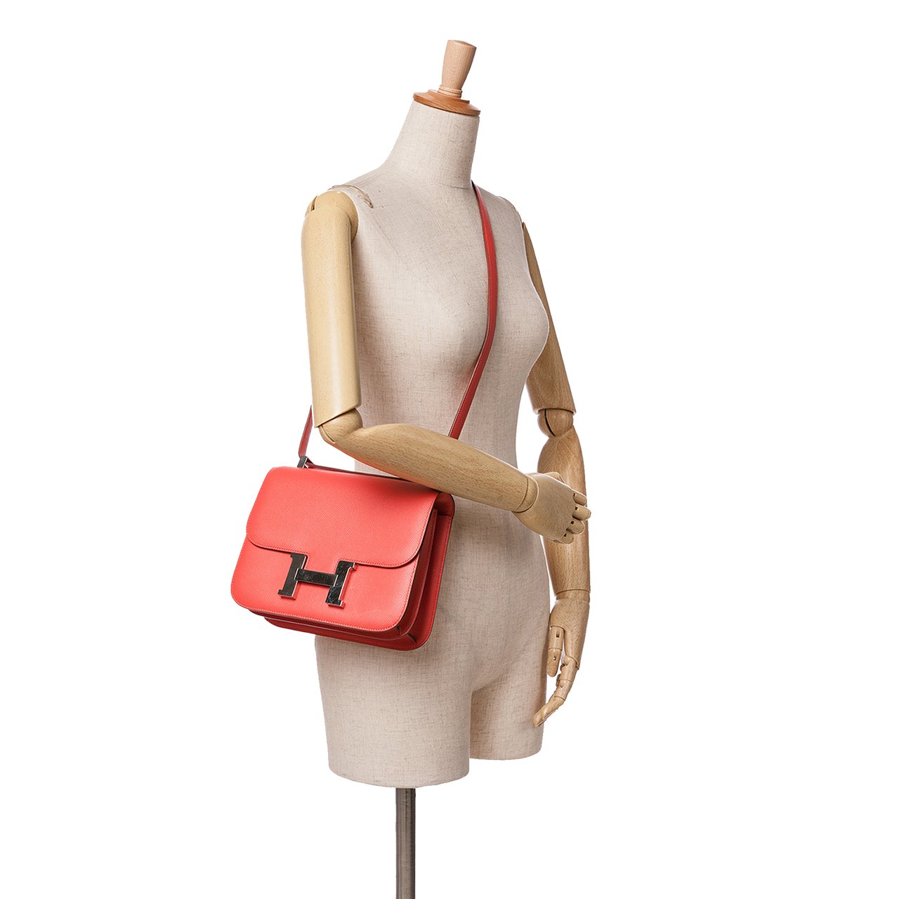 Hermès Epsom Constance 24 Oranje