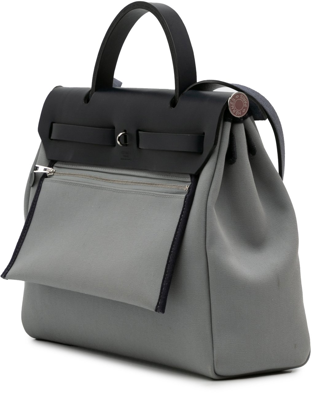 Hermès Toile Herbag Zip 31 Grijs