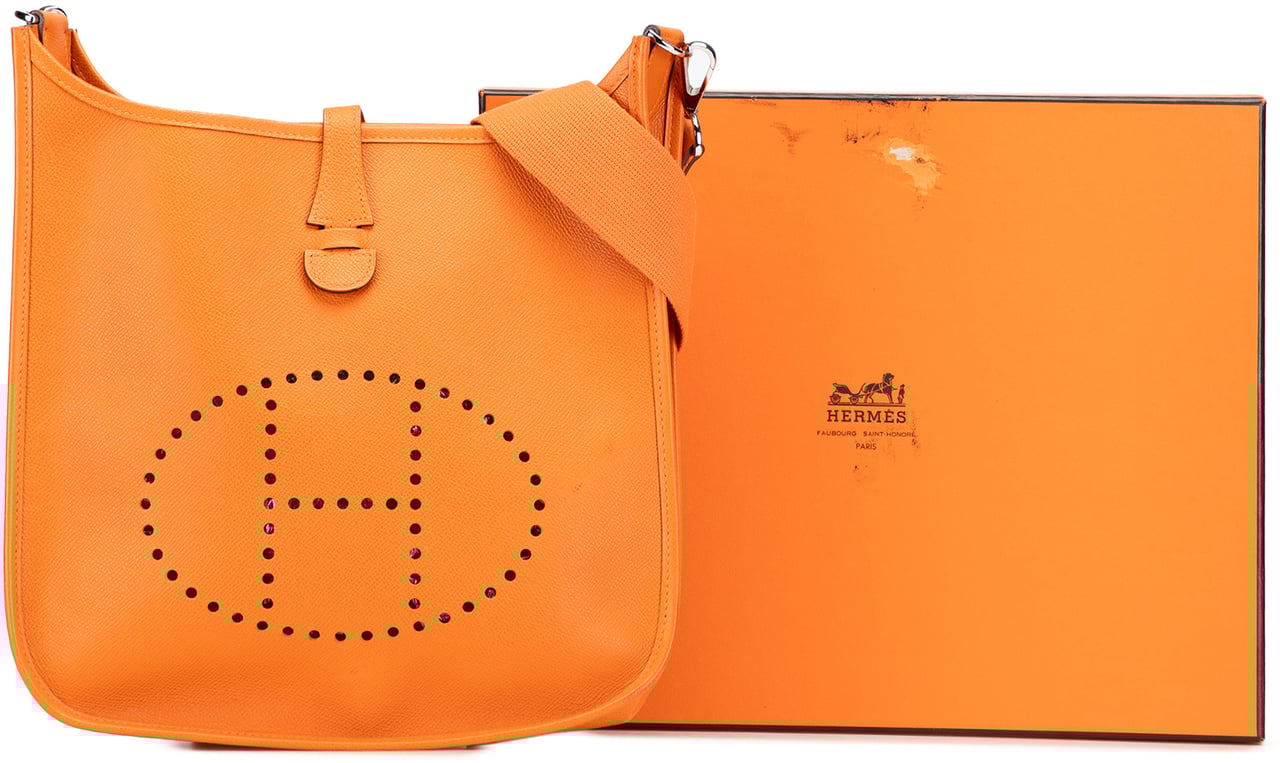 Hermès Epsom Evelyne 29 Oranje