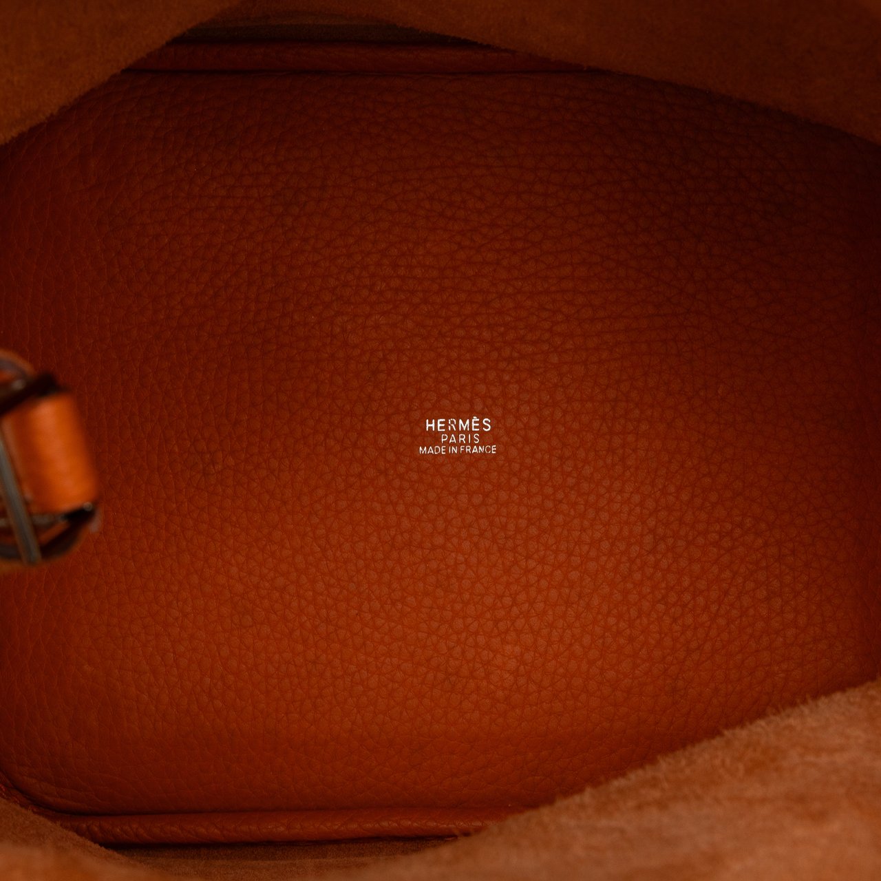 Hermès Clemence Picotin Lock 22 Oranje