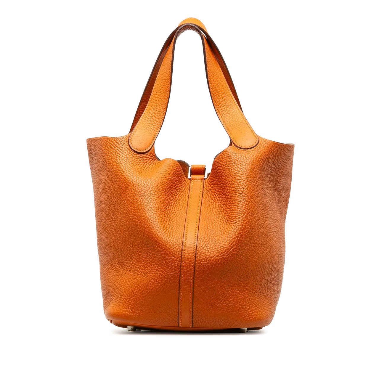 Hermès Clemence Picotin Lock 22 Oranje