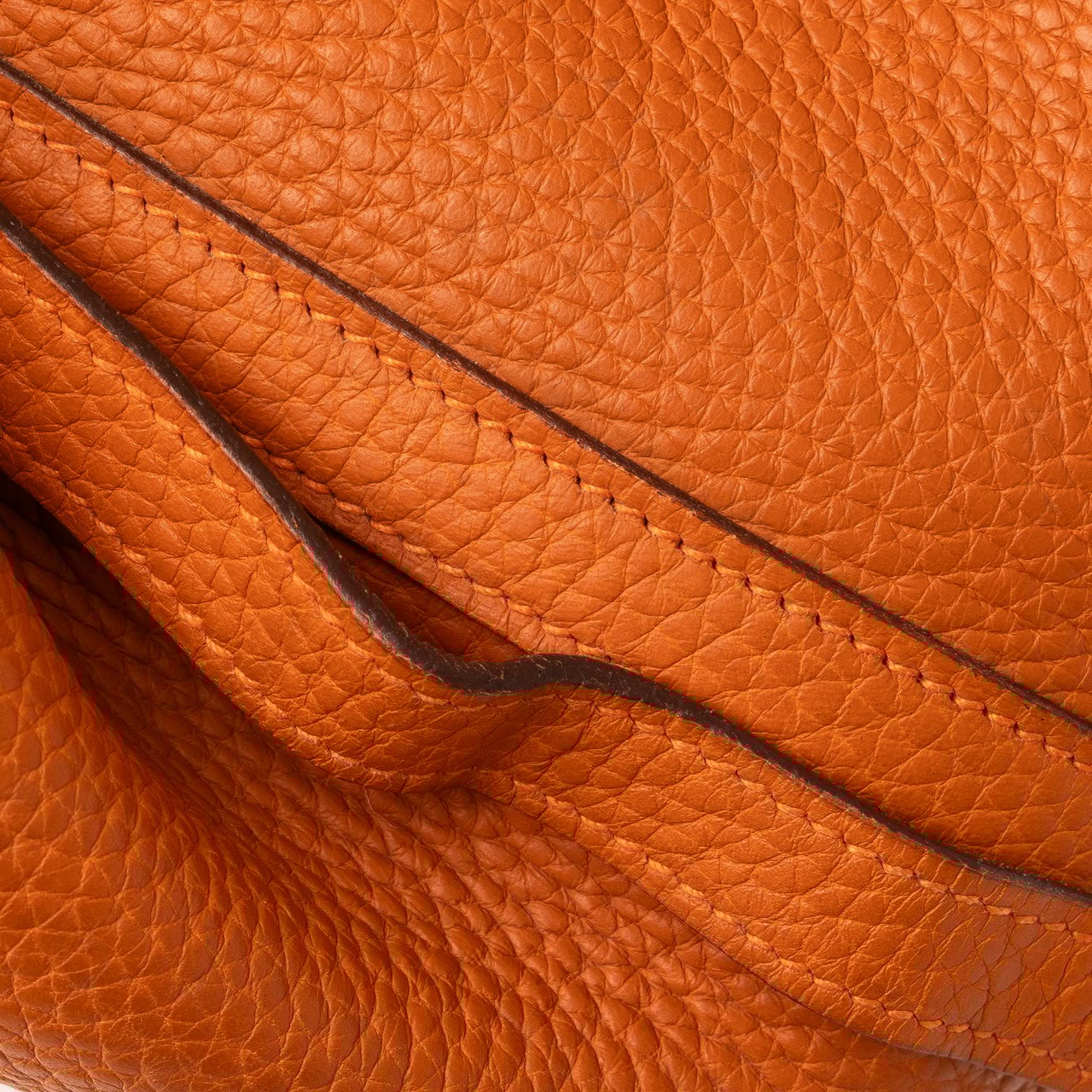 Hermès Clemence Picotin Lock 22 Oranje