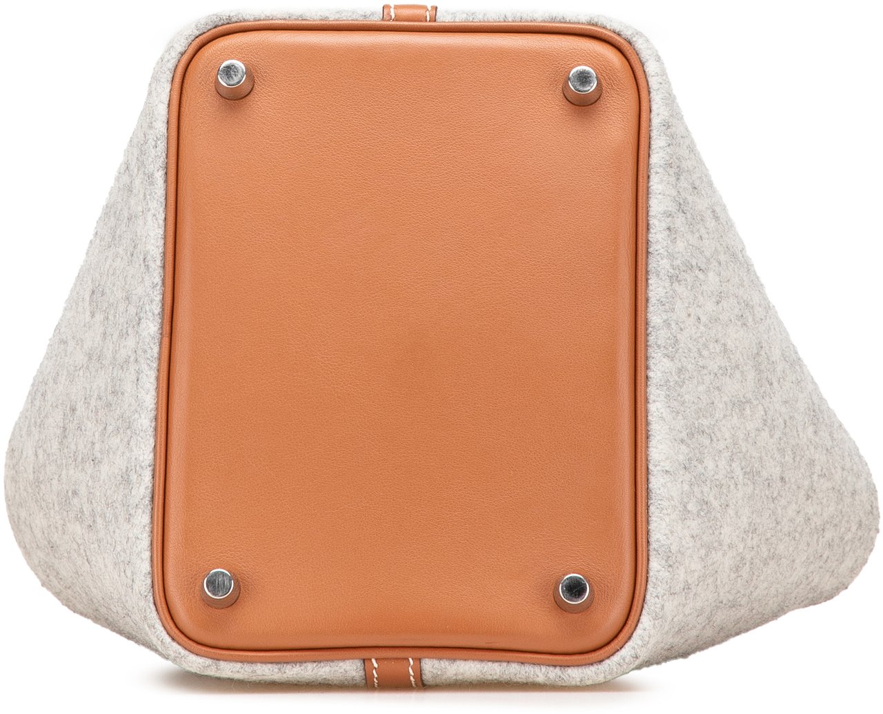 Hermès Feutre and Swift Picotin Lock 18 Grijs