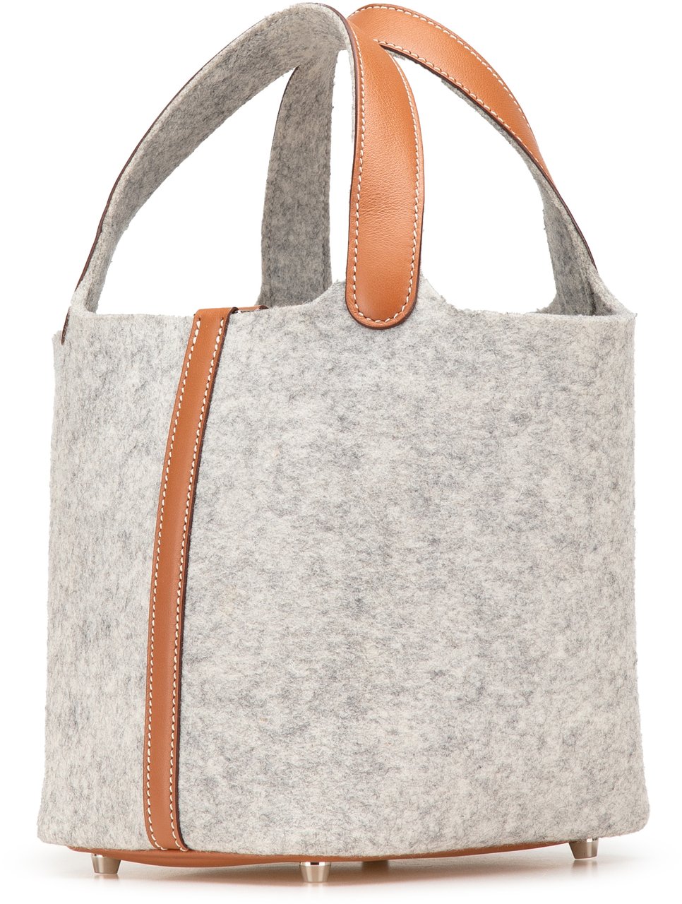 Hermès Feutre and Swift Picotin Lock 18 Grijs