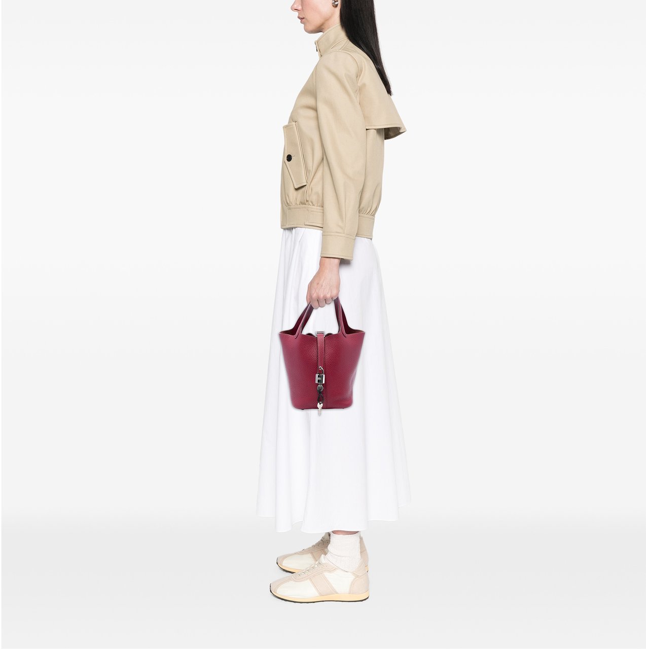 Hermès Clemence Picotin Lock 18 Rood